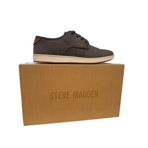 Steve Madden Hende Faux Leather Sneaker Shoes Size 11 Casual Walking Retro Steve Madden | Shoes | Steve Madden Hende Faux Leather  main image 2
